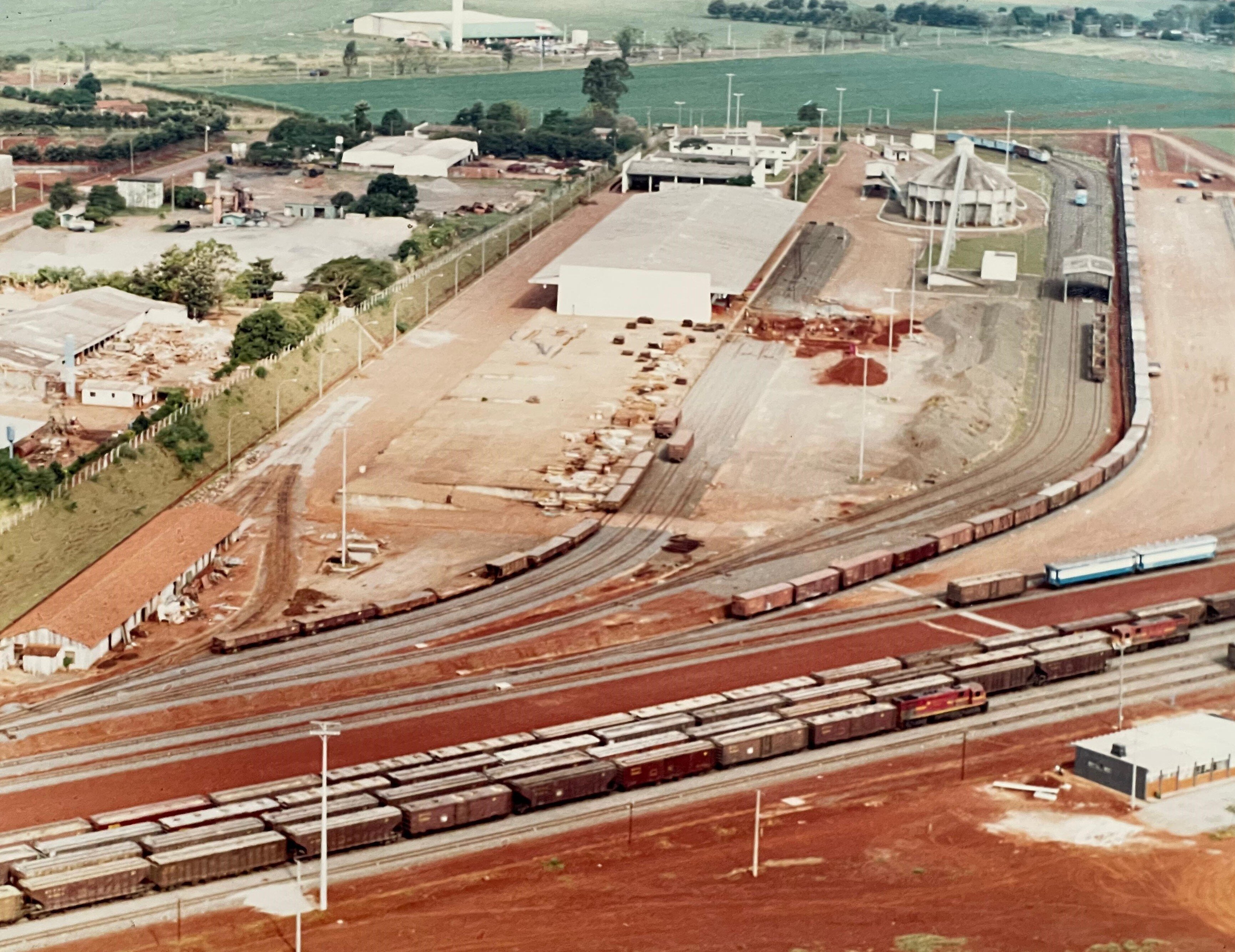 Estação de transbordo da Itaipu - Anos 1980