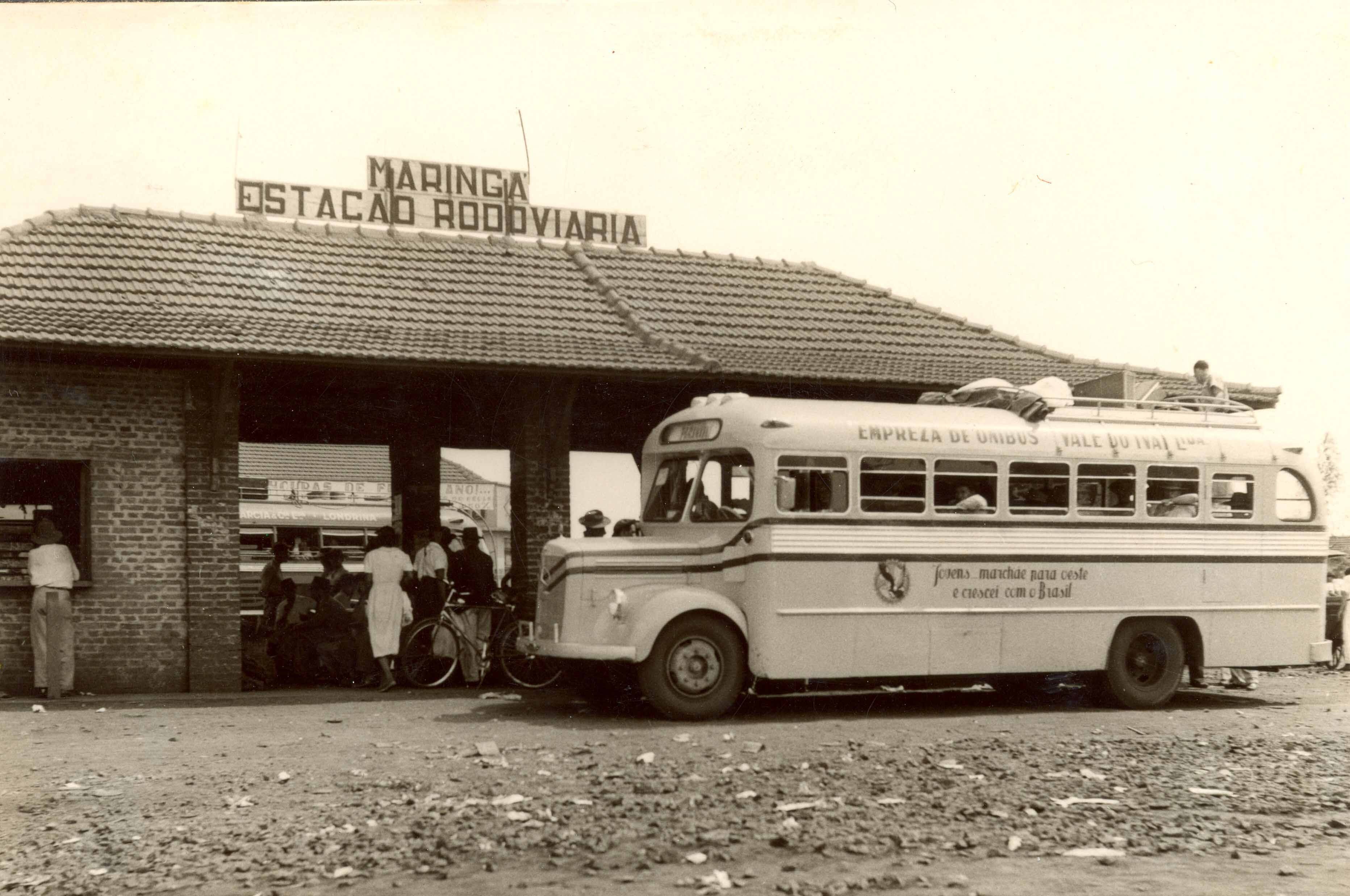 Estação Rodoviária e Vale do Ivaí Ltda - Década de 1950