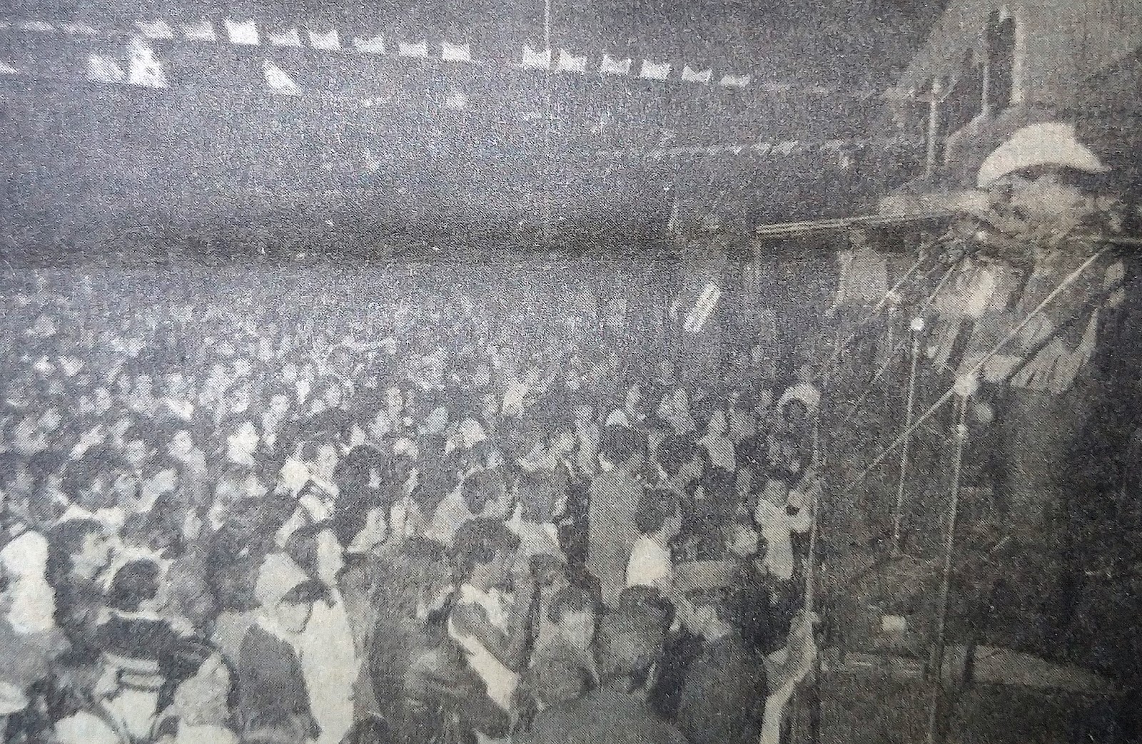 Festa Junina no Supermercado Pão de Açúcar JUMBO - 1982