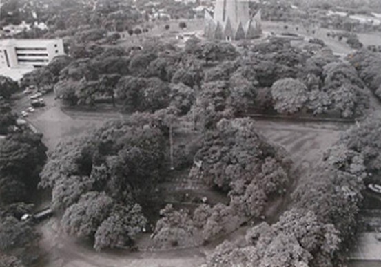 Antes da Praça Deputado Renato Celidônio - Década de 1970