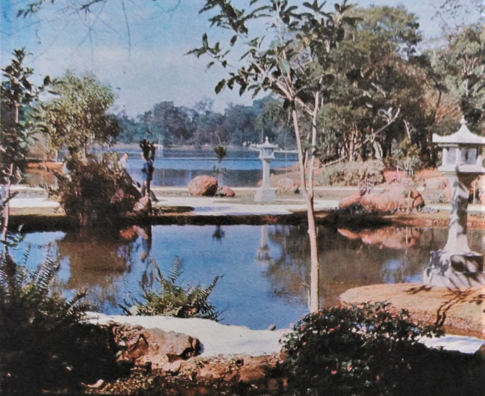 Jardim Japonês - Década de 1980