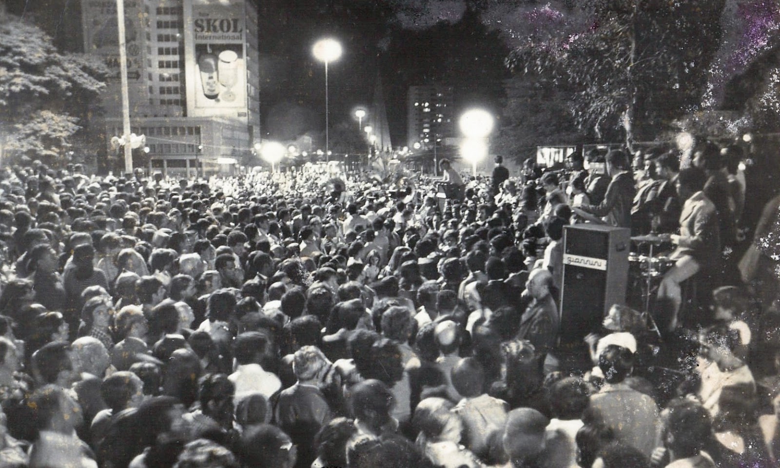 Templo Aberto e Monumento à Bíblia - Década de 1970