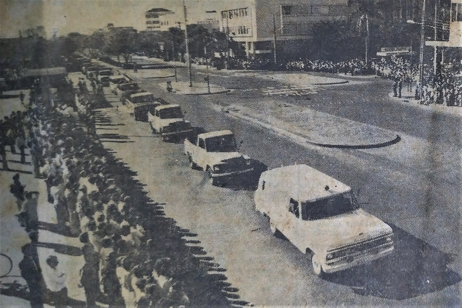 Desfile de aniversário de Maringá - 1978