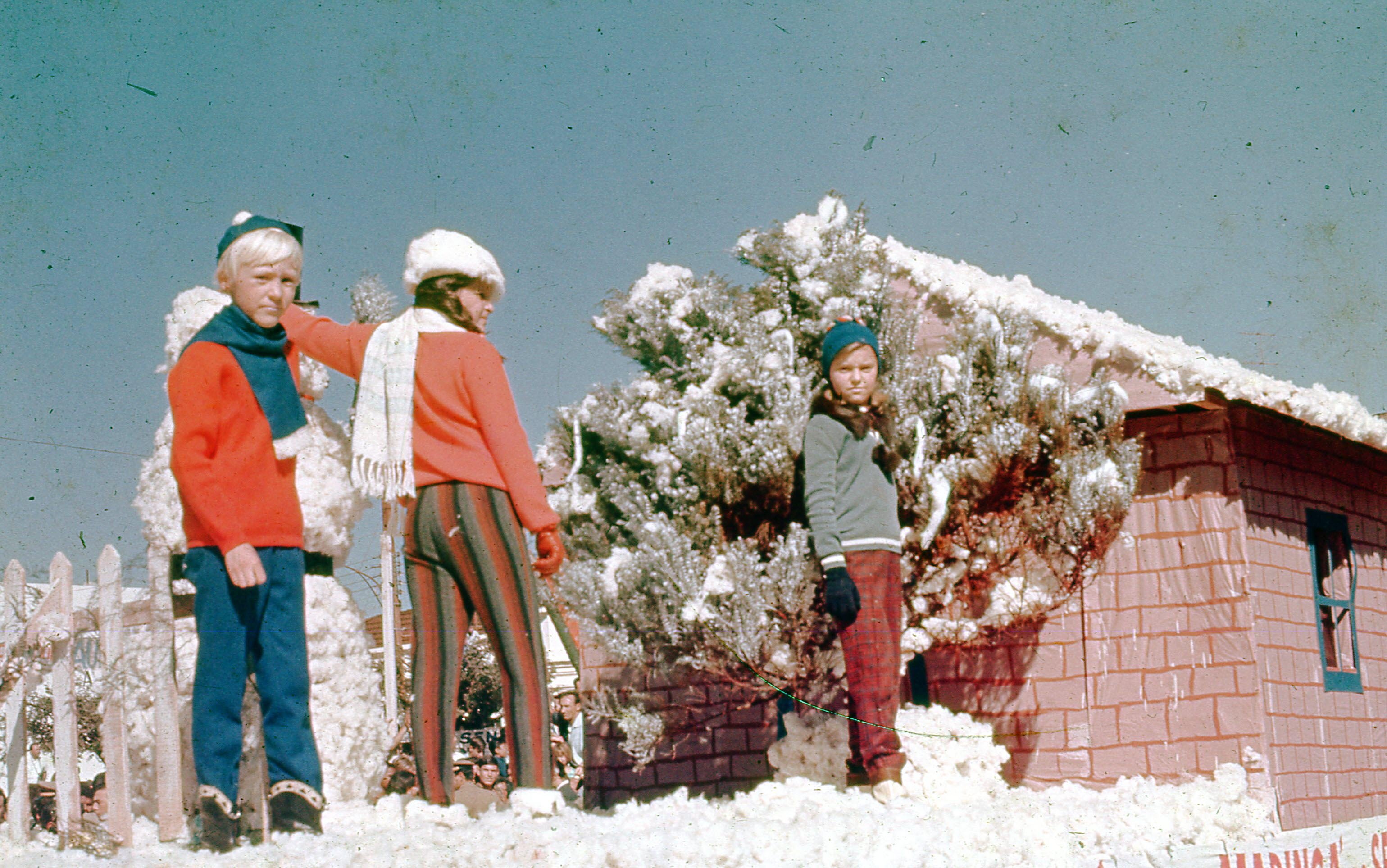 Colônia alemã no desfile de Maringá - 1967