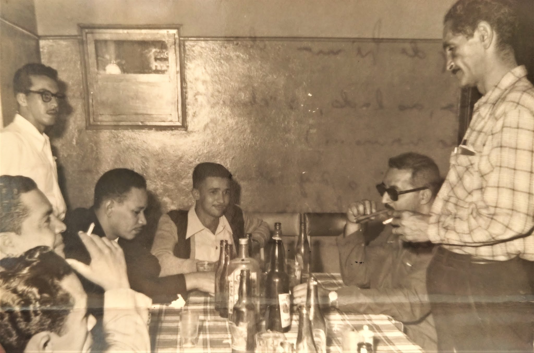 Personalidades no Restaurante Aldo - 1956