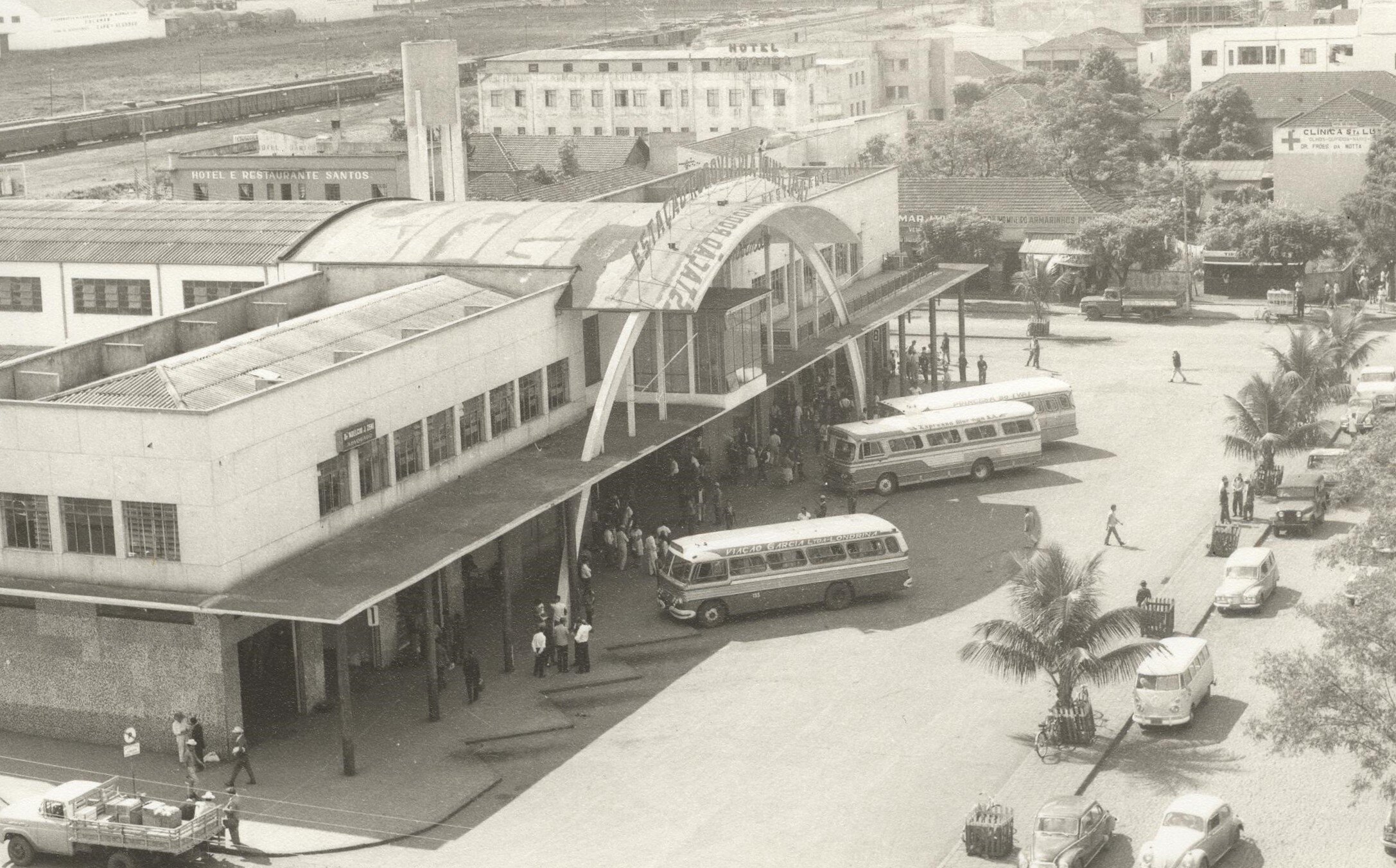 Estação Rodoviária Municipal - Década de 1960