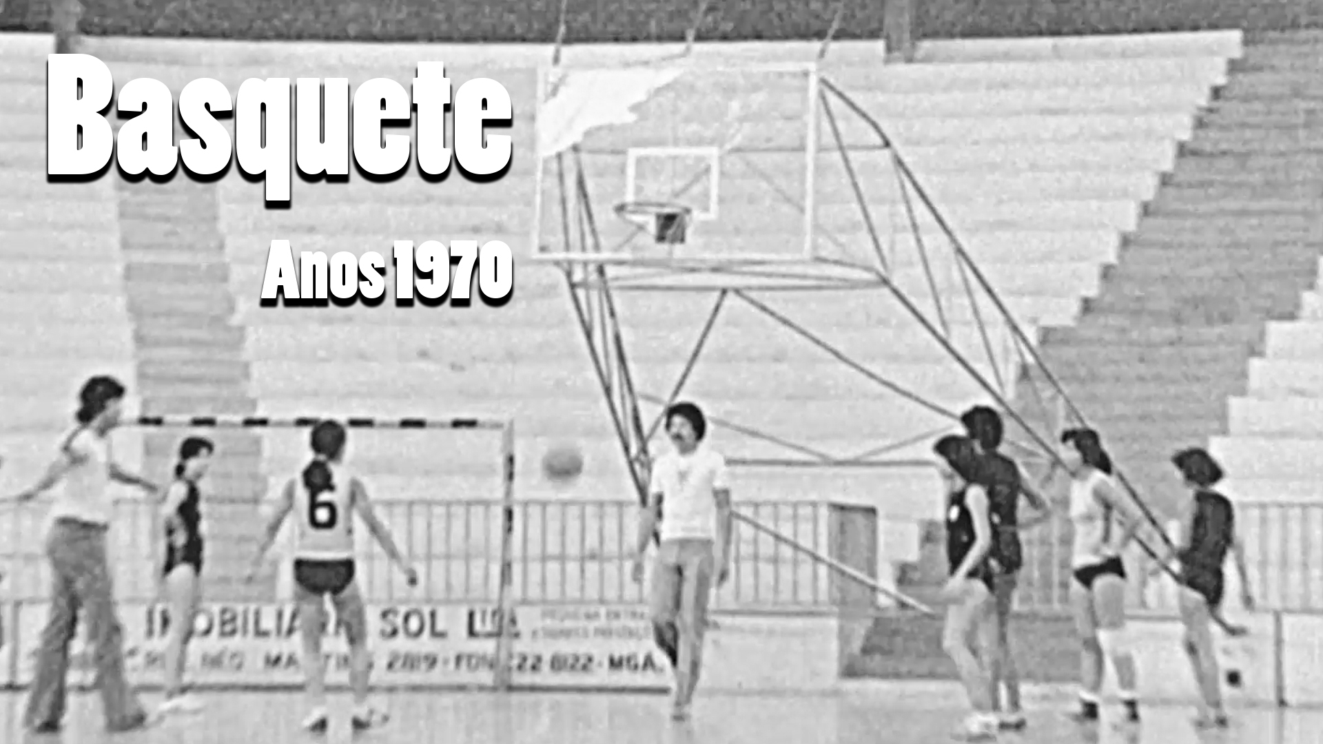 RARIDADE - Campeonato de basquete nos anos 1970