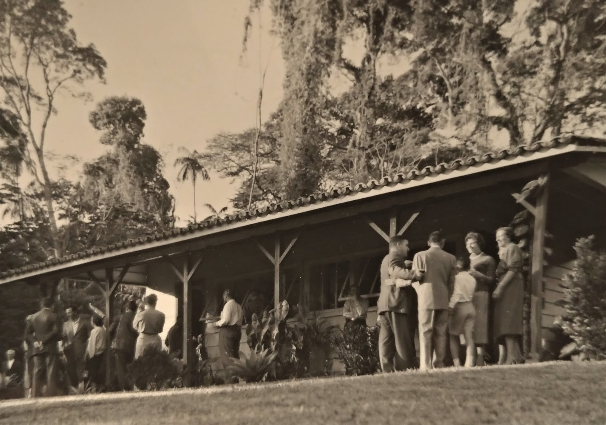 Administração do Horto Florestal - Anos 1950