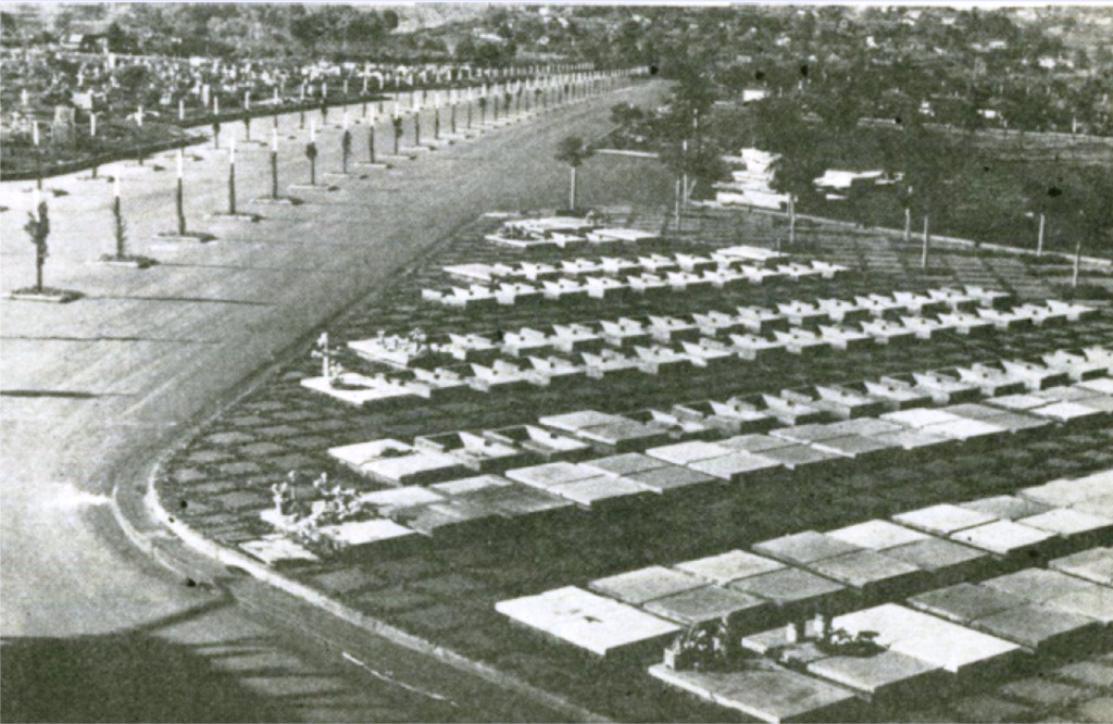 Interior do Cemitério Municipal - Década de 1960