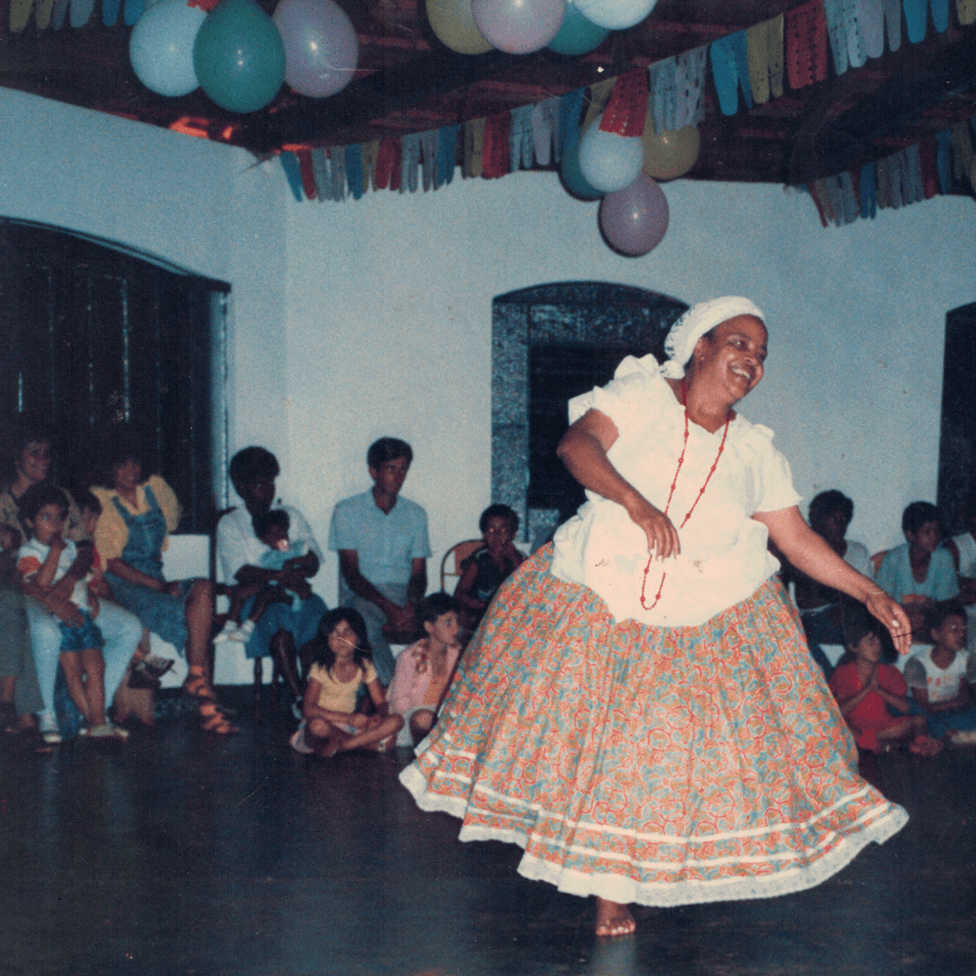 Yalorixá Sandiá (Mãe Lourdes) do Ilê Asè Oyá - 1984
