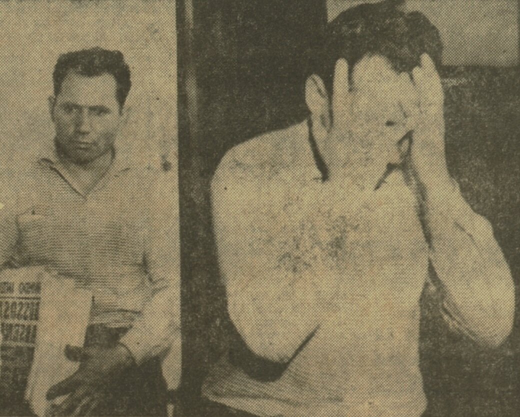 Prisão de agitador na Rodoviária - 1962