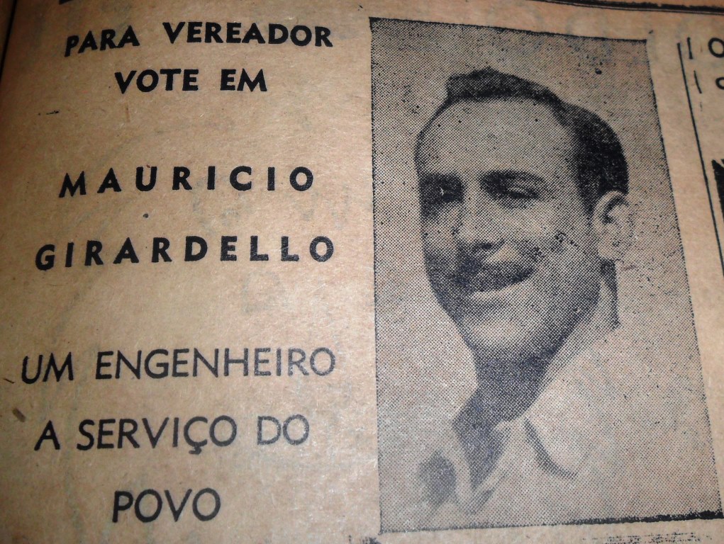 Candidato a vereador de 1956