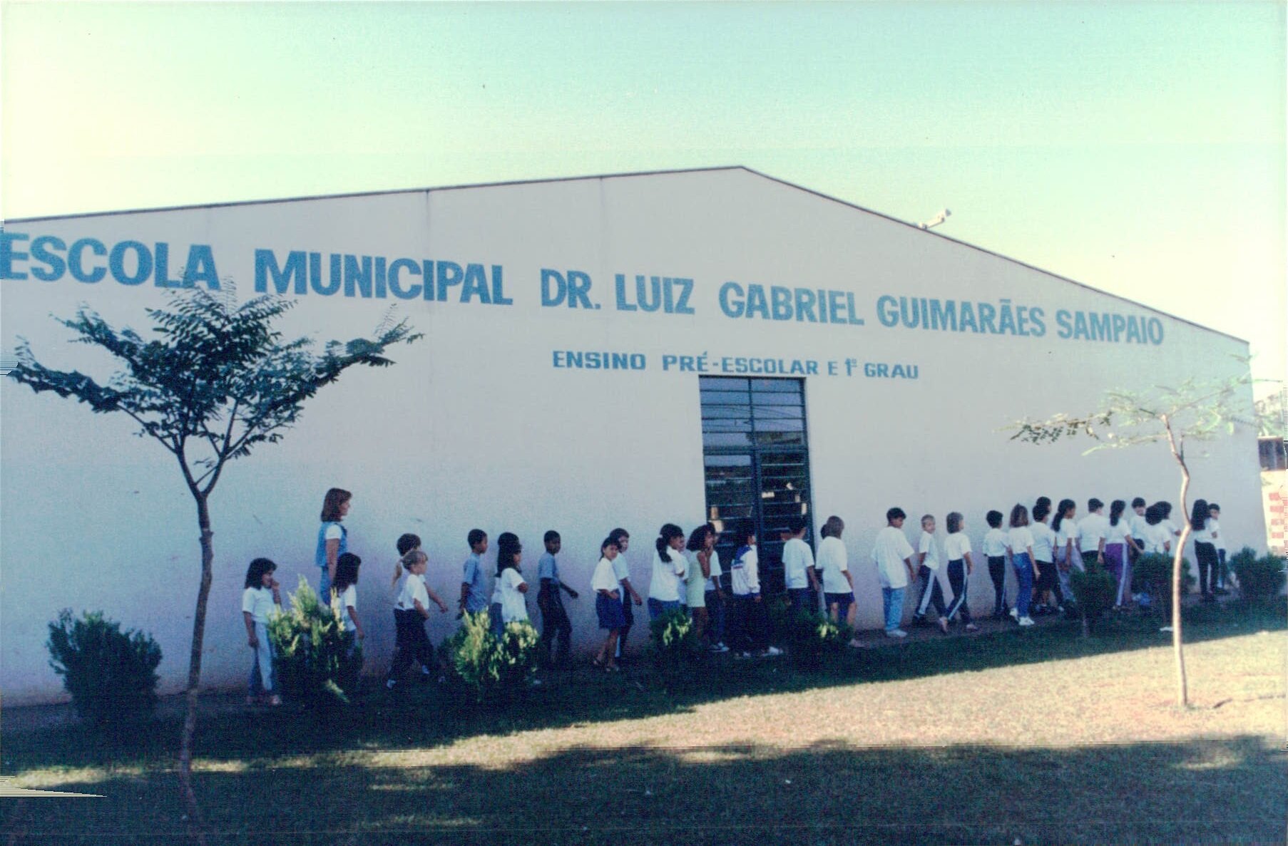 Escola Municipal Dr. Luiz Gabriel Guimarães Sampaio - Anos 1990