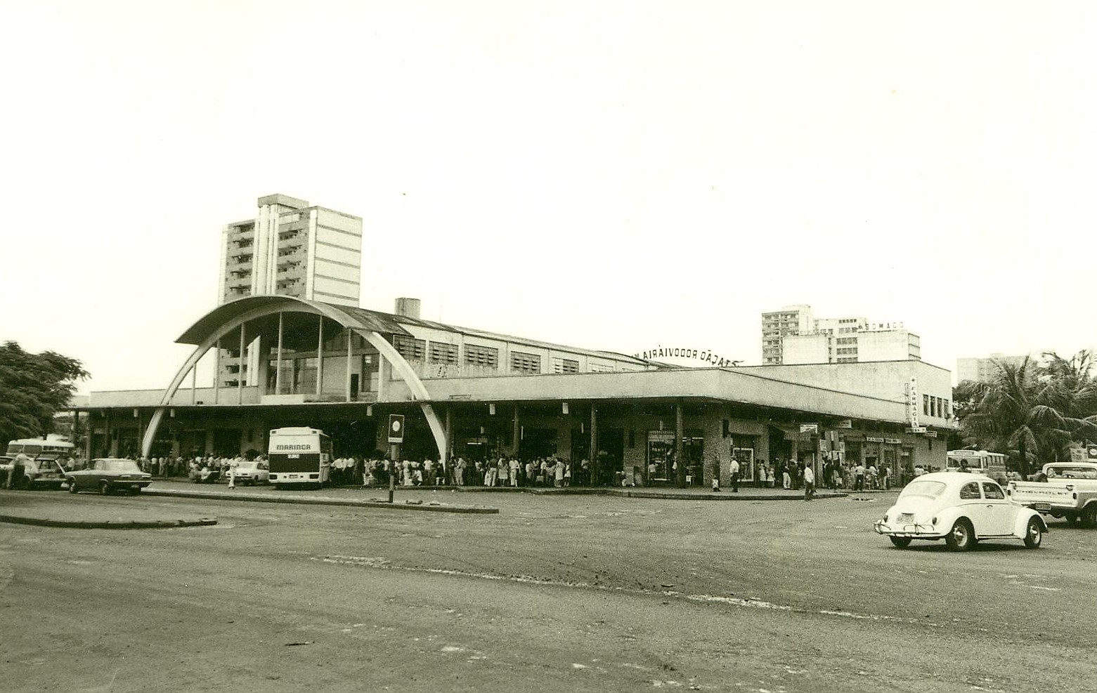 Estação Rodoviária Municipal - Década de 1980