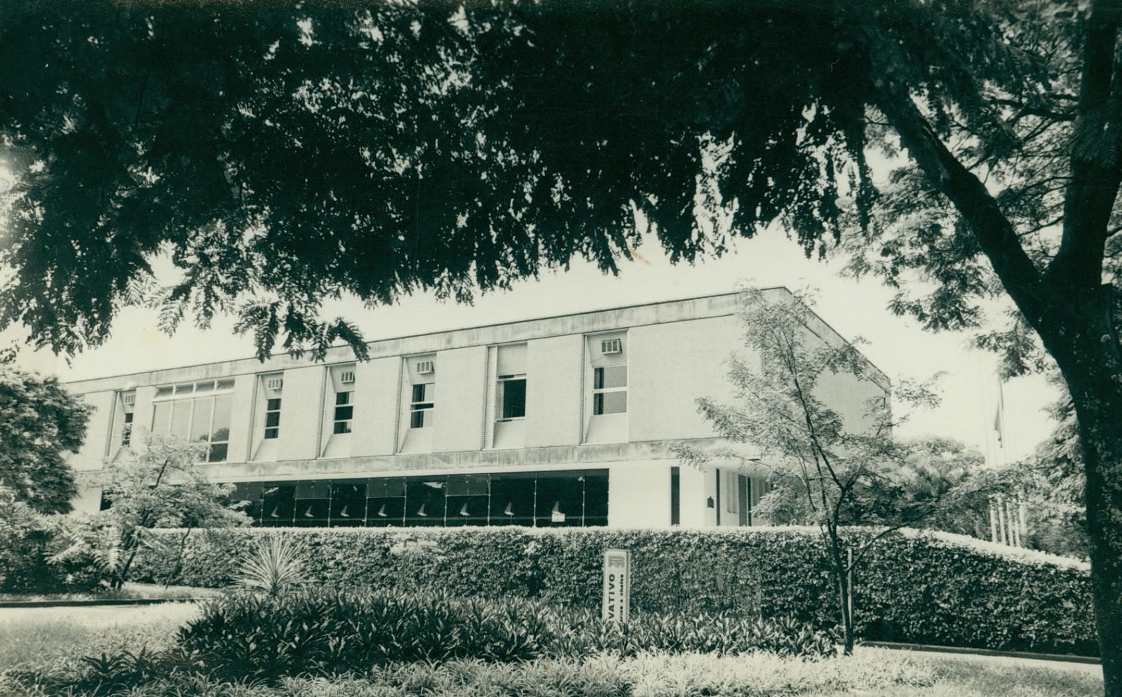 Paço Municipal e Gabinete do Prefeito - Década de 1970