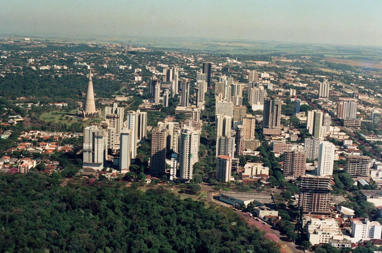 Verticalização de Maringá - 1985