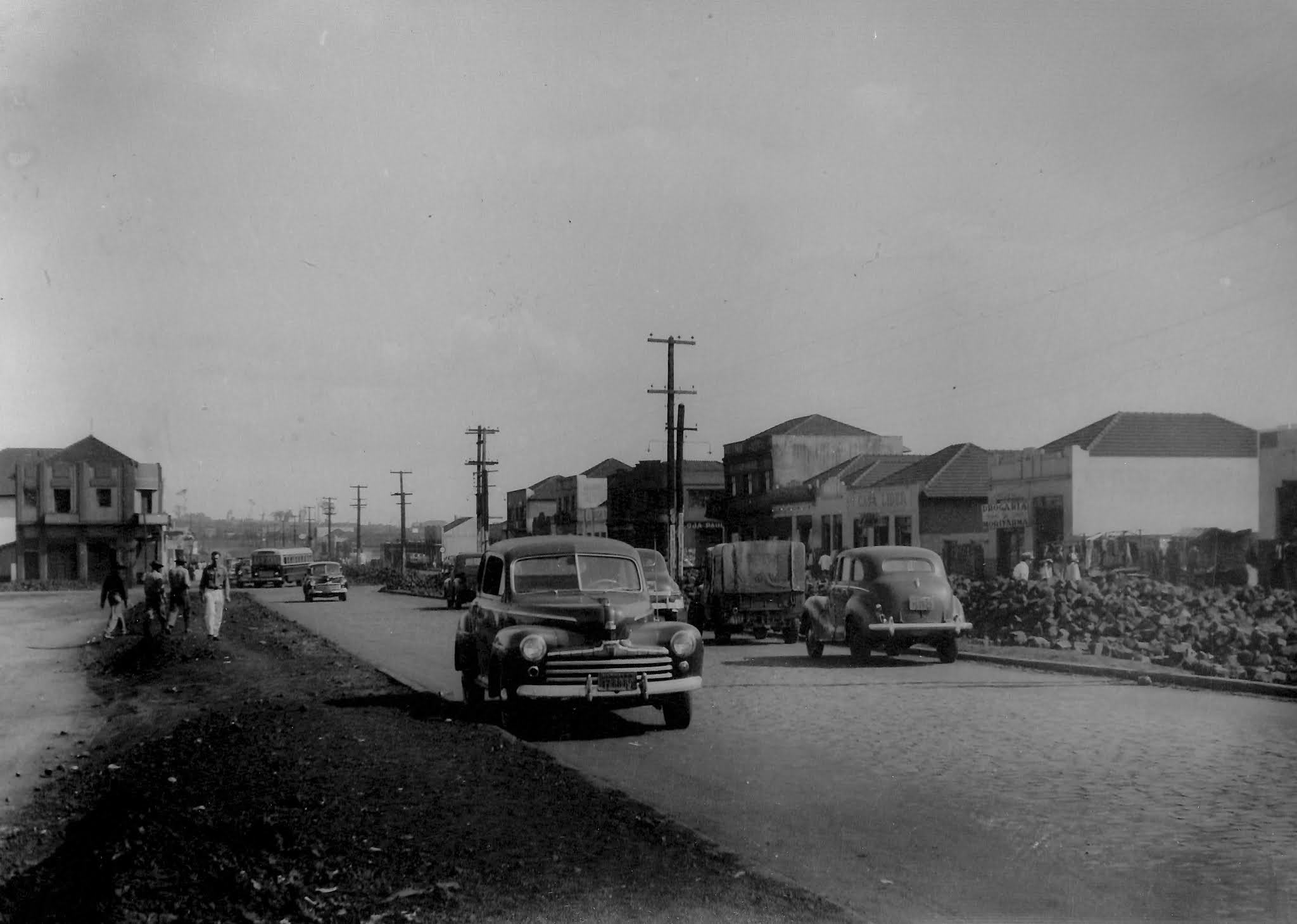 Avenida Brasil - Início dos anos 1950