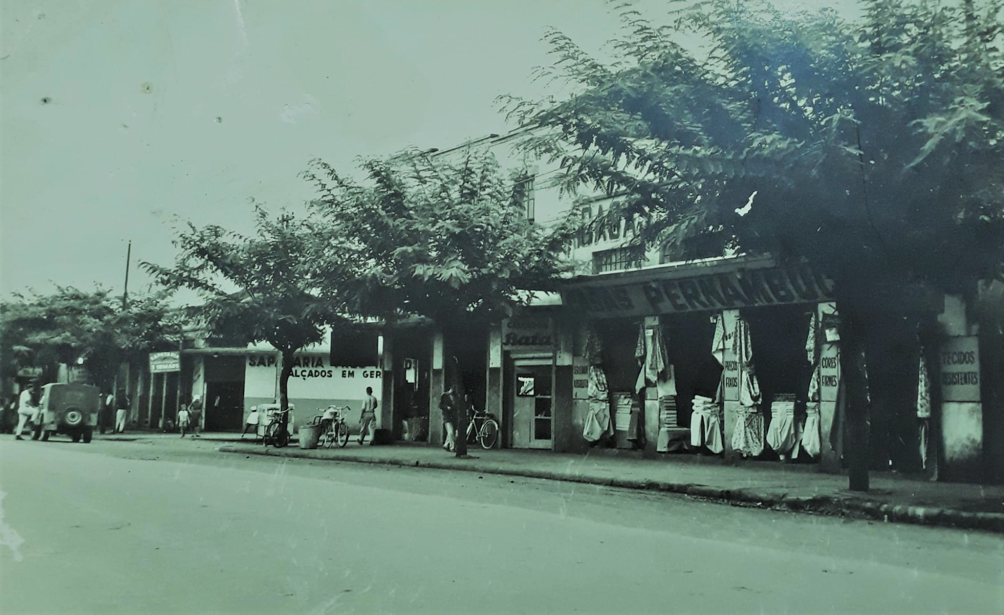 Avenida Brasil no Maringá Velho - 1963