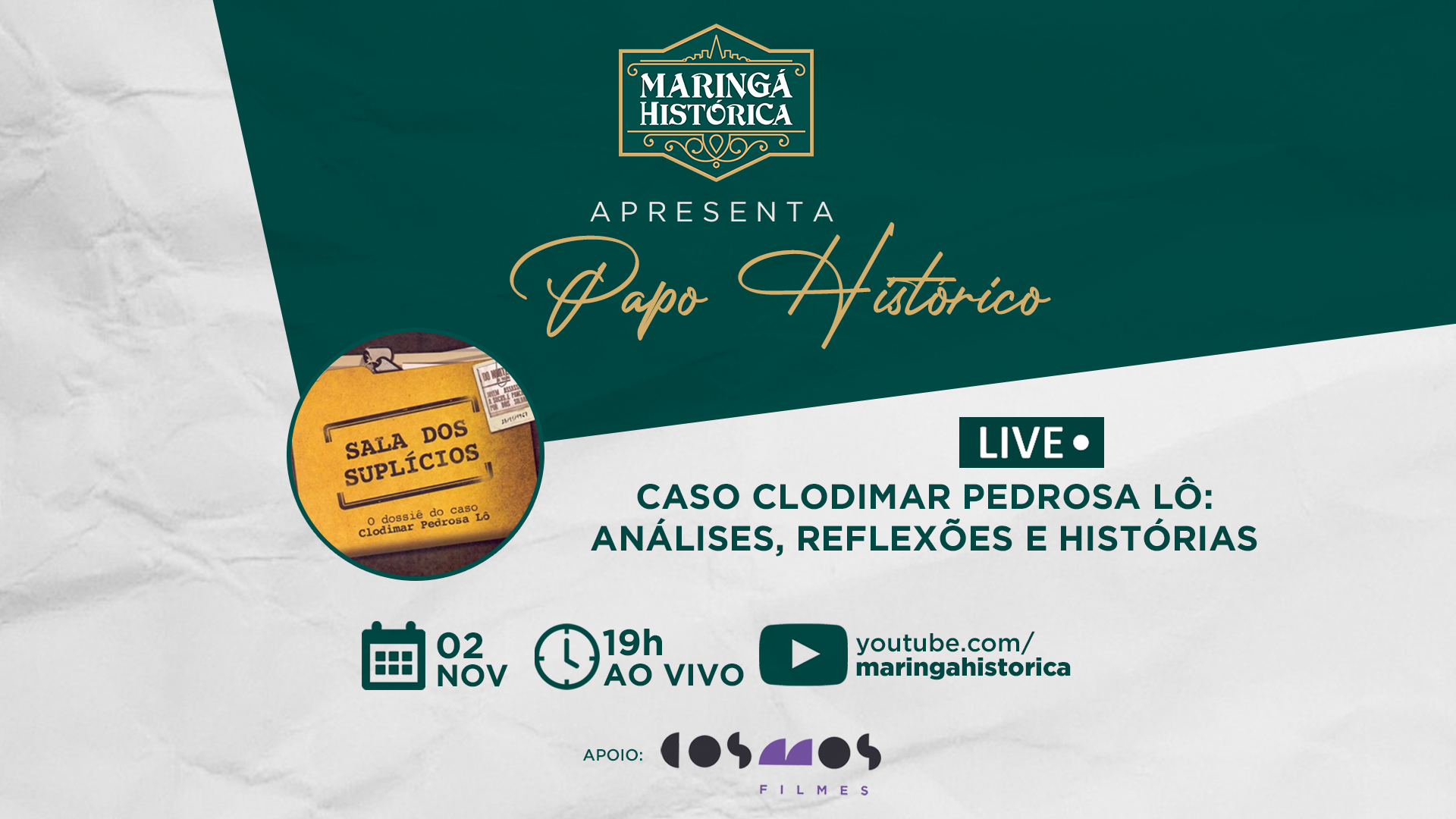 Papo Histórico: o caso Clodimar Pedrosa Lô e seus desdobramentos