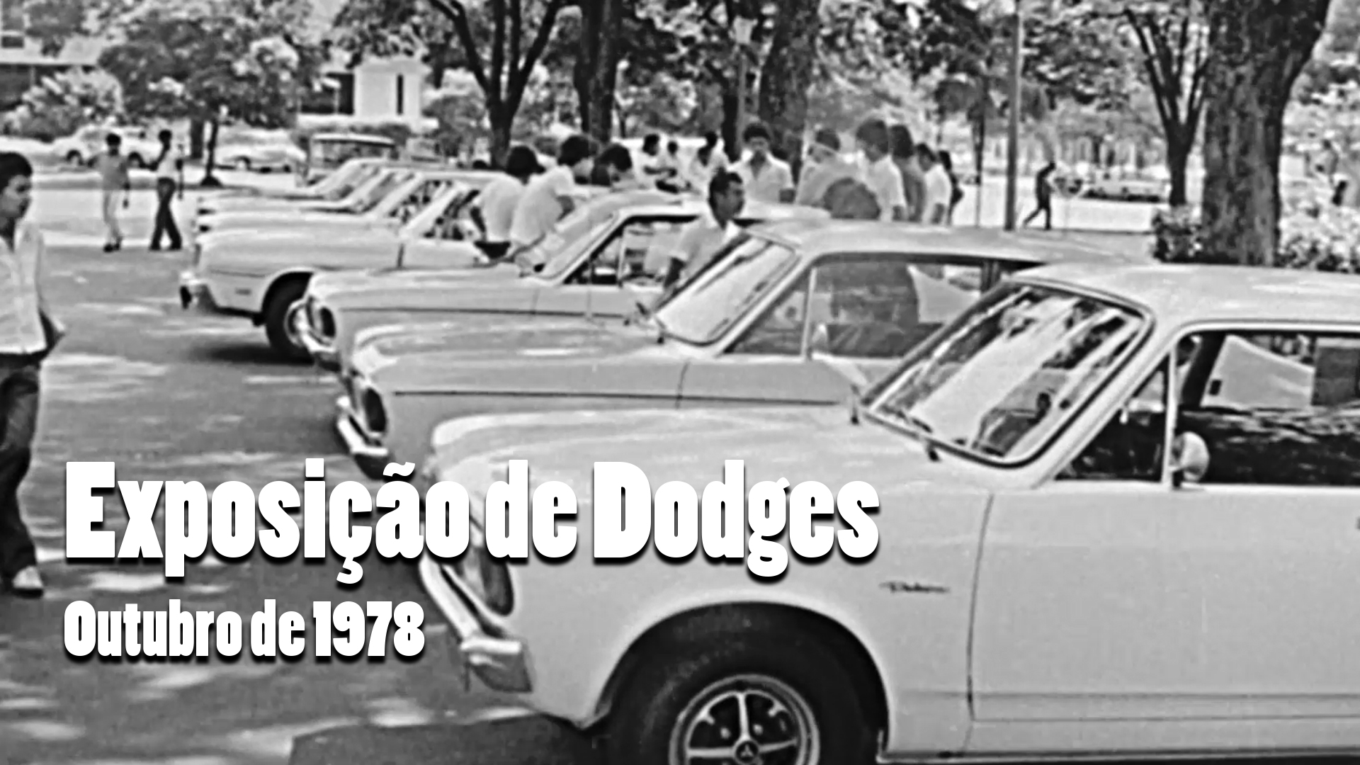 RARIDADE - Exposição de Dodges em 1978