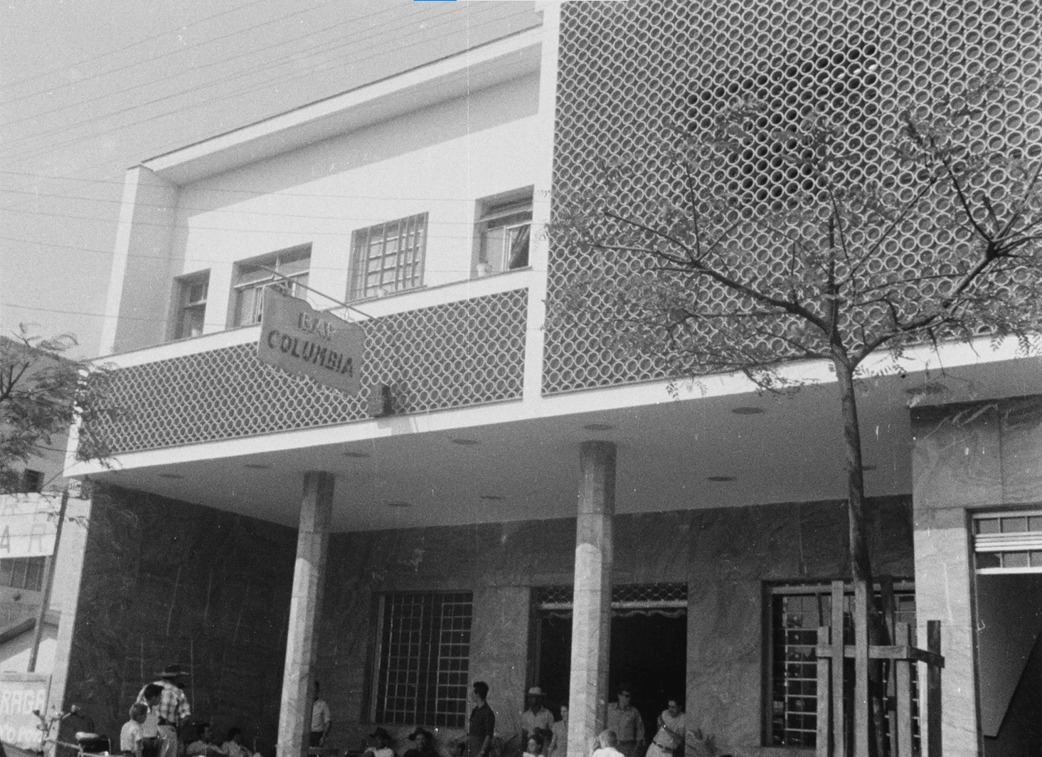 Fachada do Bar Colúmbia - 1957