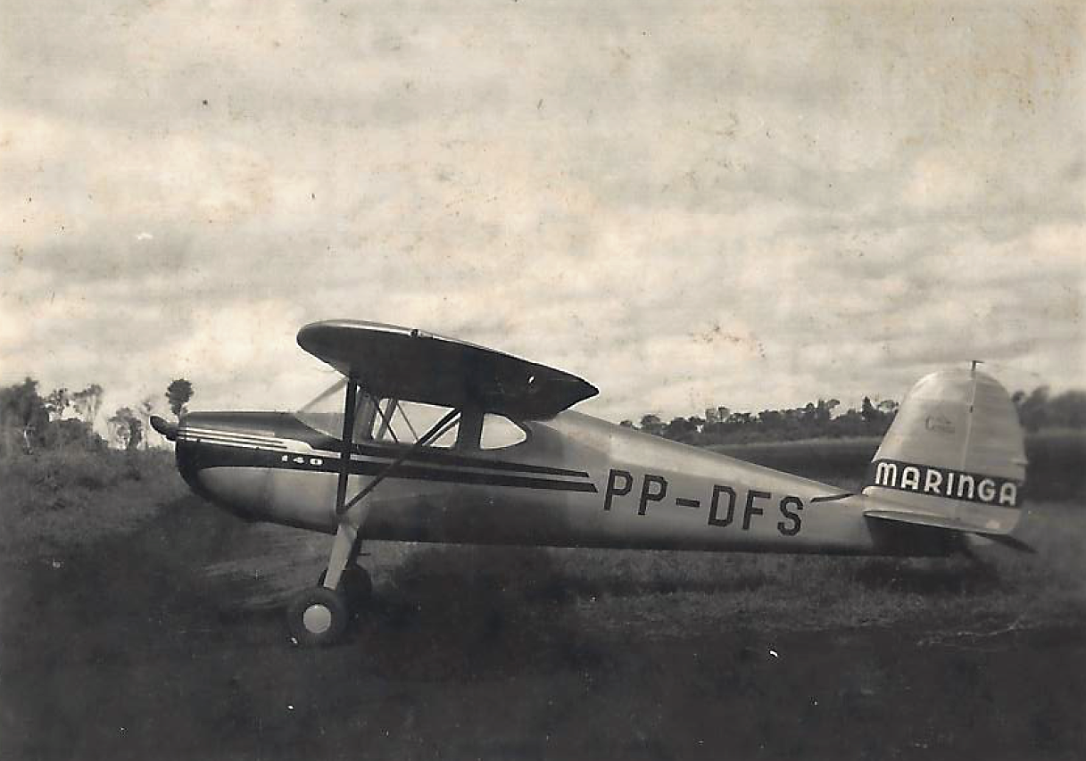 Avião Cessna - Final da década de 1940