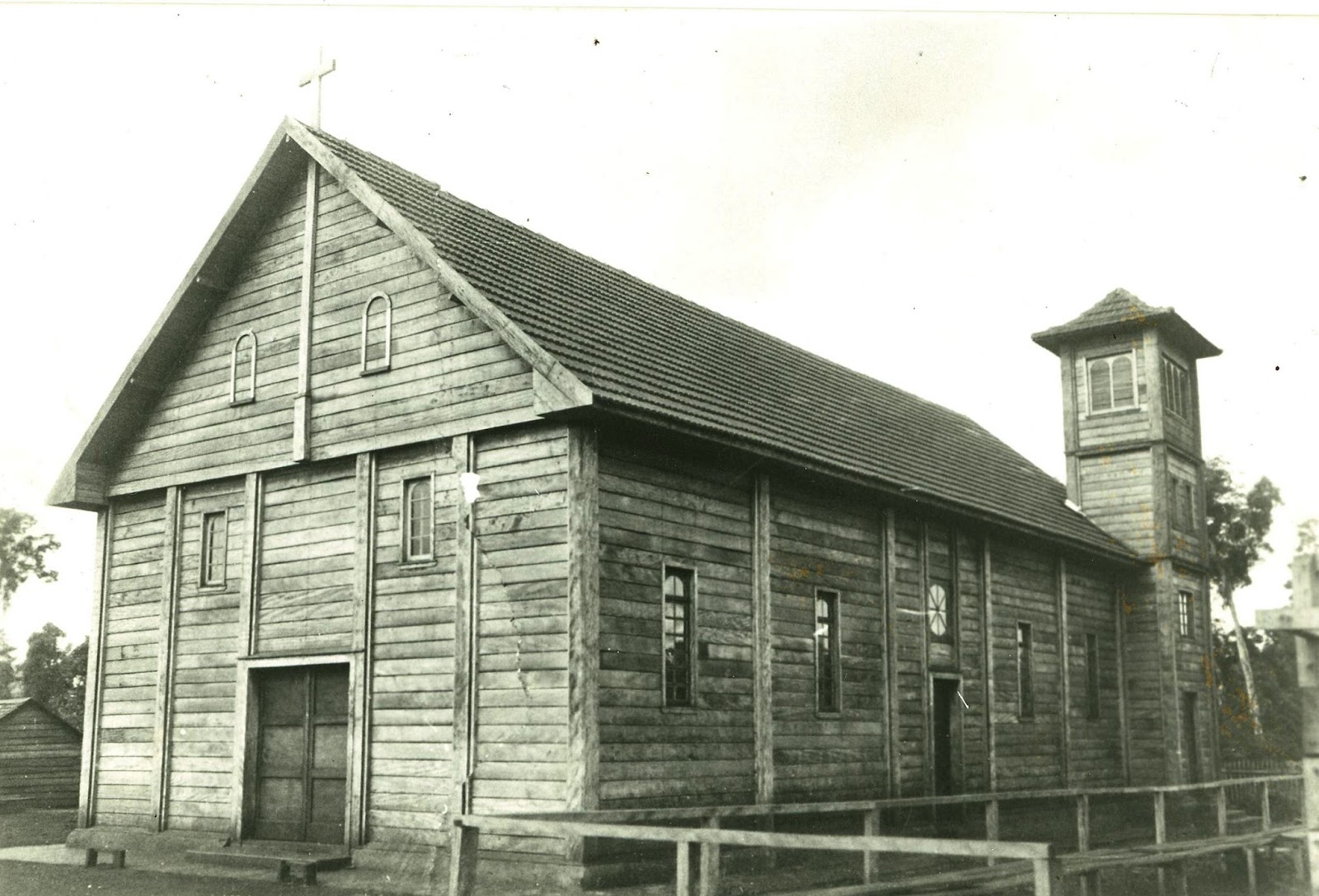 Capela Santa Cruz - Década de 1950
