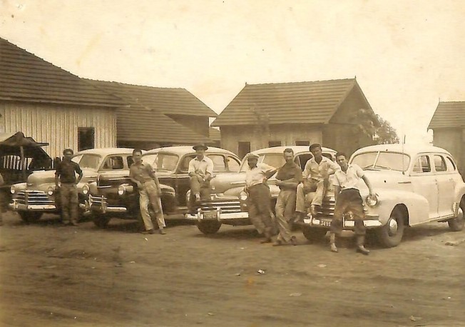 Ponto de táxi - Década de 1950