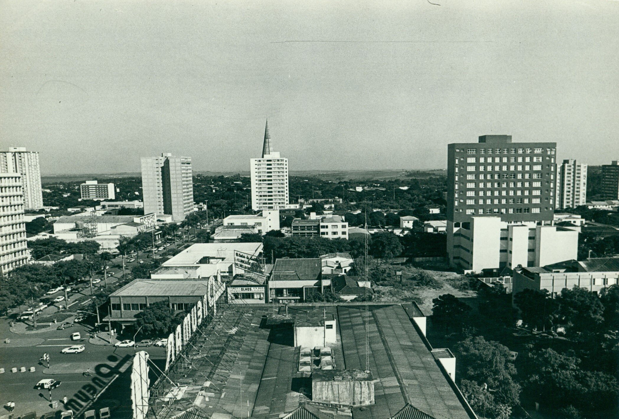 Centro de Maringá - Início dos anos 1980