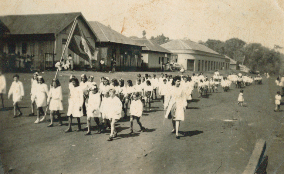 Primeiro Desfile Cívico de Maringá - 1947