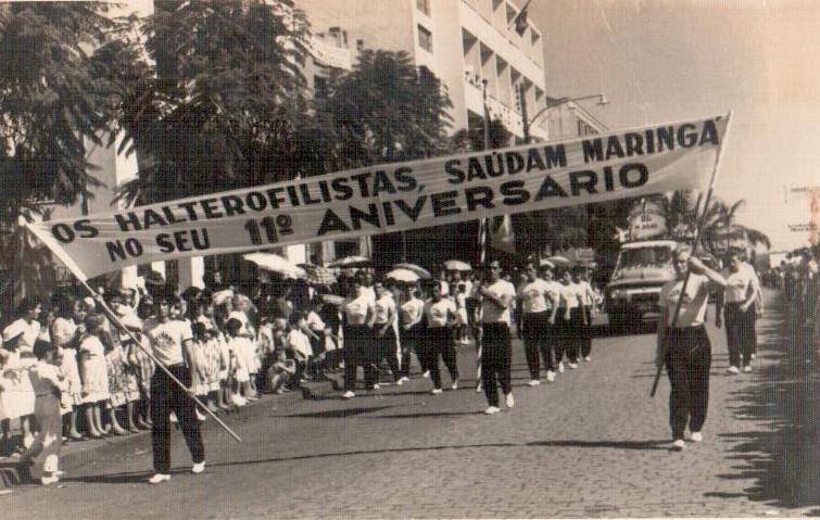 Atletas da Academia de Halterofilismo - 1958