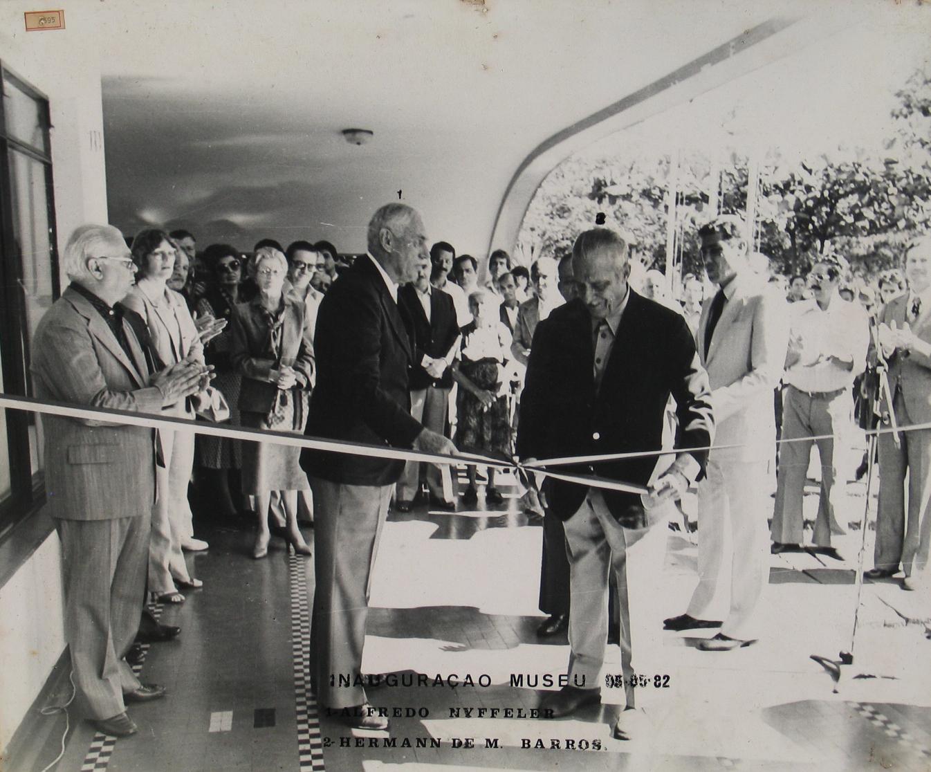 Inauguração do Museu Bacia do Paraná