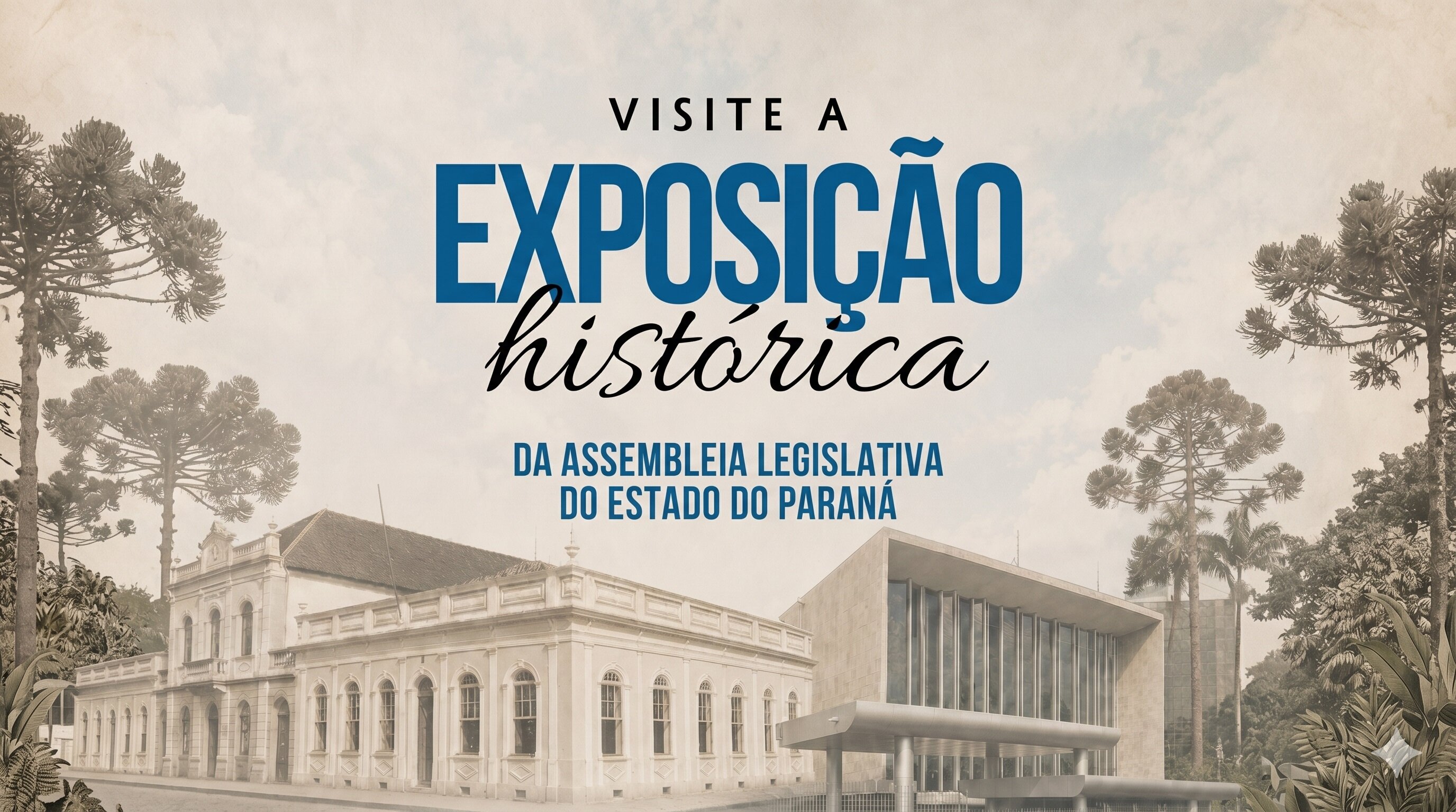 Exposição histórica da Assembleia Legislativa do Paraná