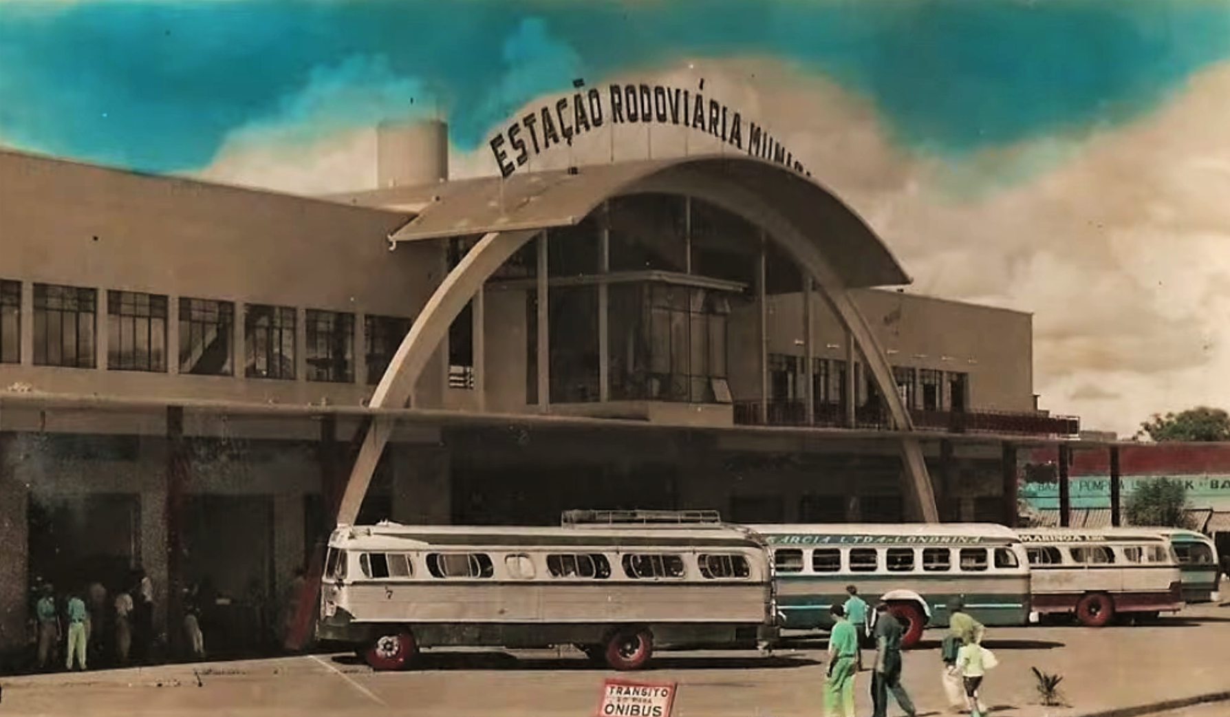 Estação Rodoviária Municipal - Década de 1960