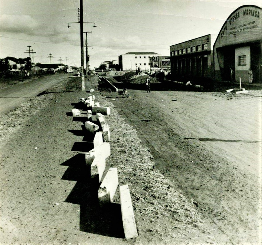 Avenida Paraná - Década de 1960