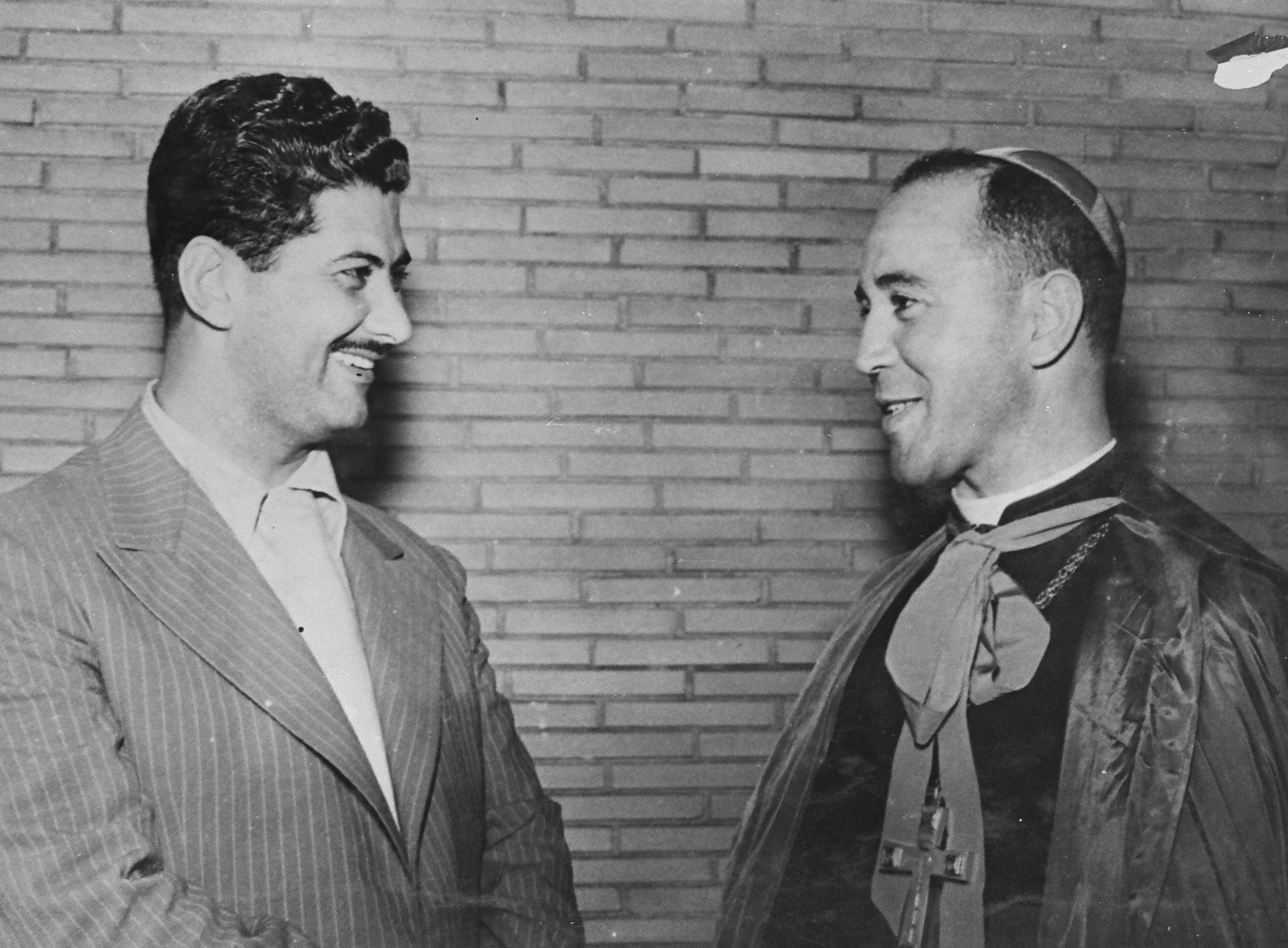 Américo e Dom Jaime - Março de 1957