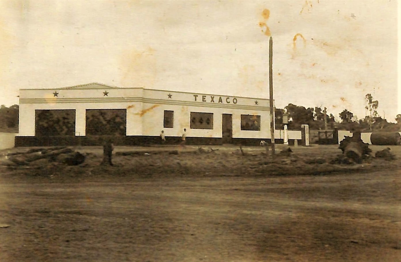 Posto Texaco - Final dos anos 1940