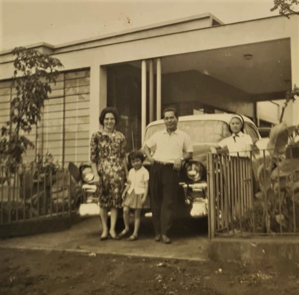 Residência da família Shimabukuro - Anos 1950