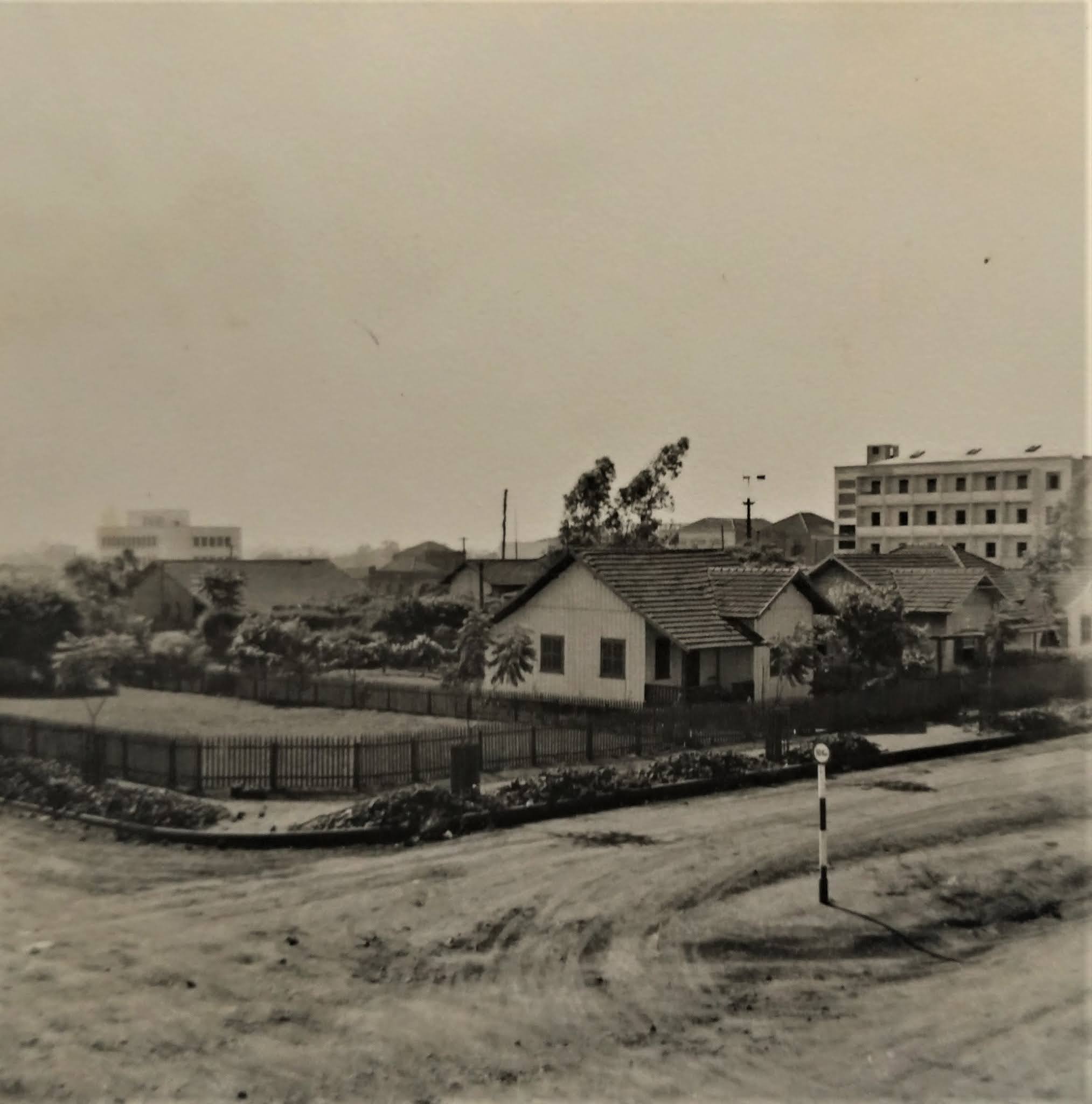 Avenida Duque de Caxias e rua Bandeirantes - Década de 1950