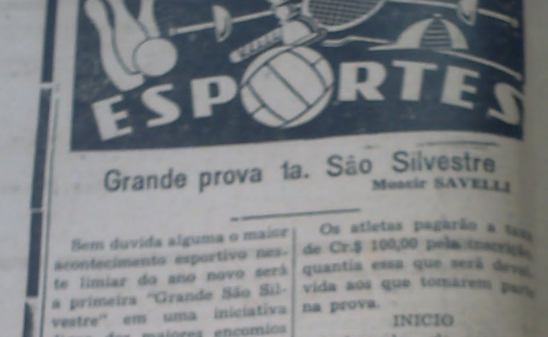 1ª Prova São Silvestre de Maringá