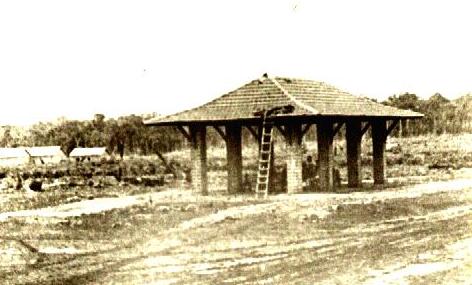 Construção da Rodoviária - Praça Napoleão Moreira da Silva