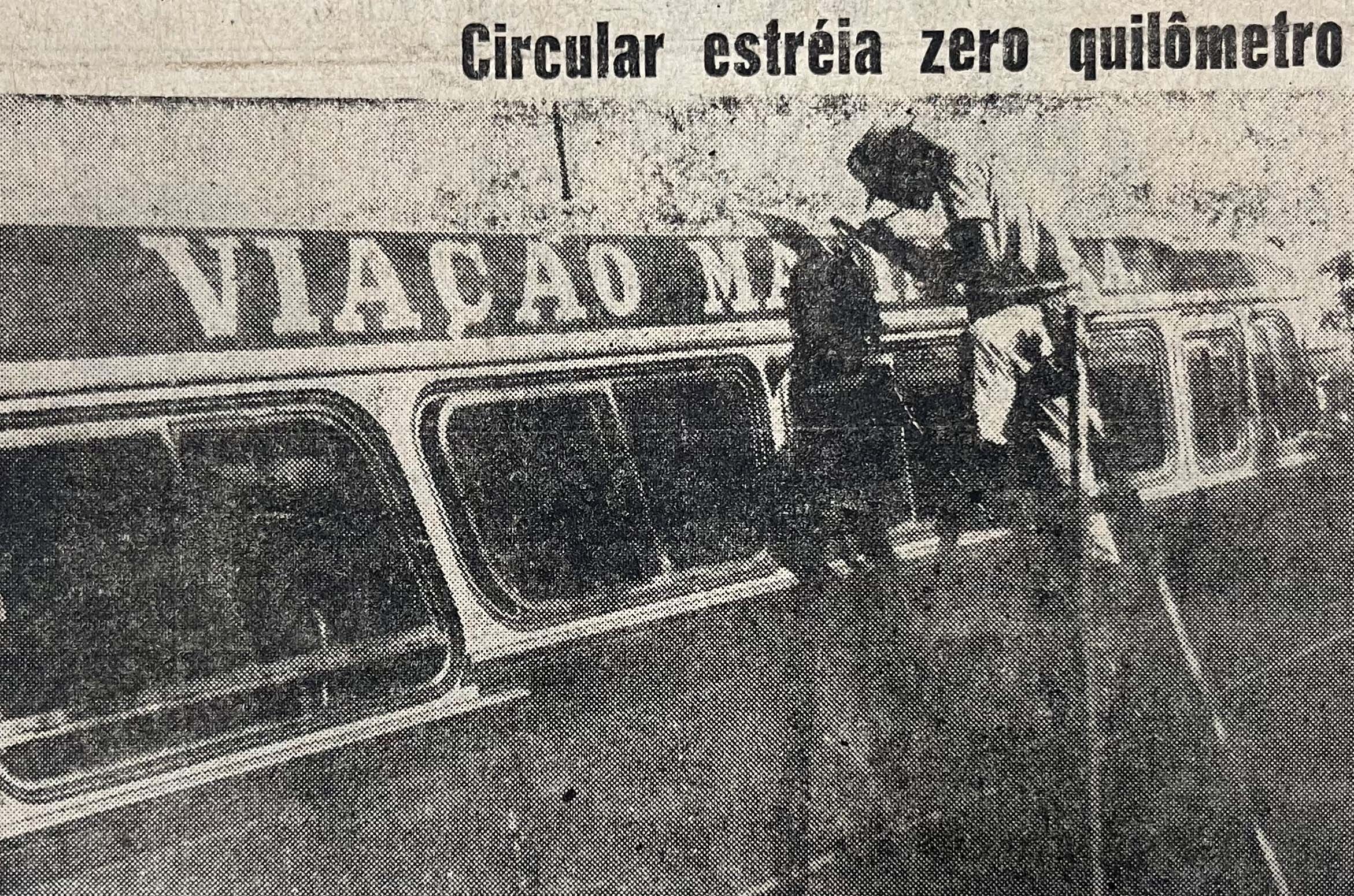 Início das operações da Viação Maringá - 1966