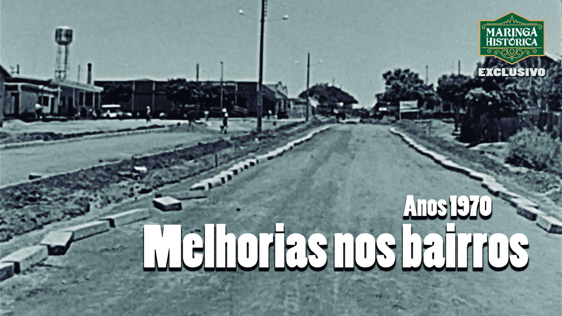 RARIDADE - Benfeitorias na periferia de Maringá - Anos 1970