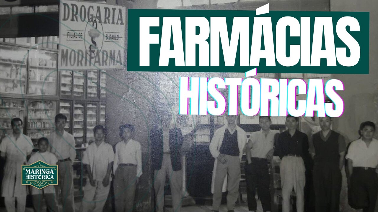 As primeiras farmácias da cidade