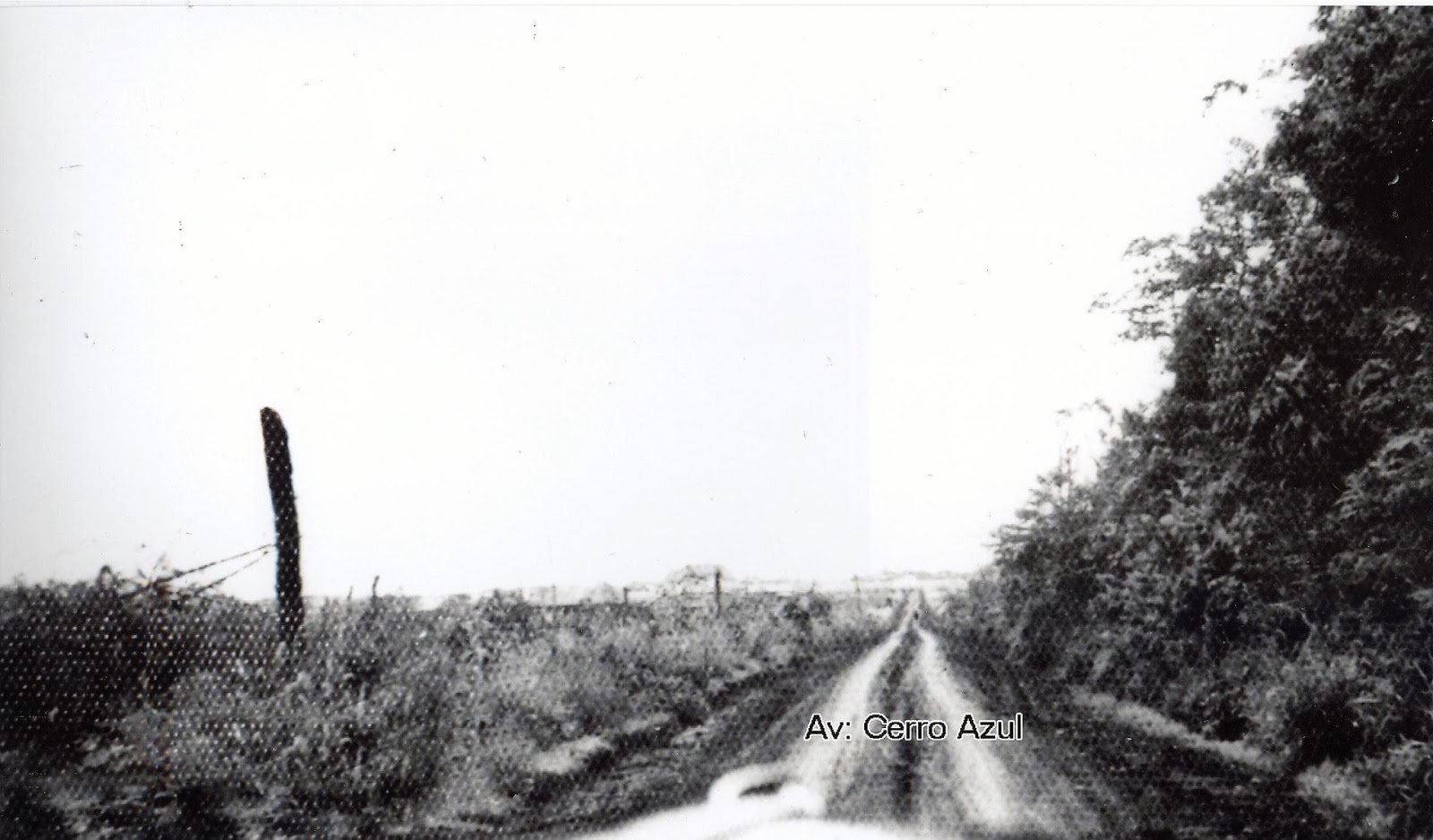 Avenida Cerro Azul - 1951