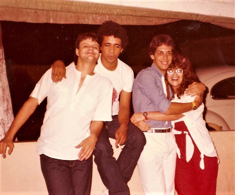 Locutores e Djs da Maringá FM - Anos 1980