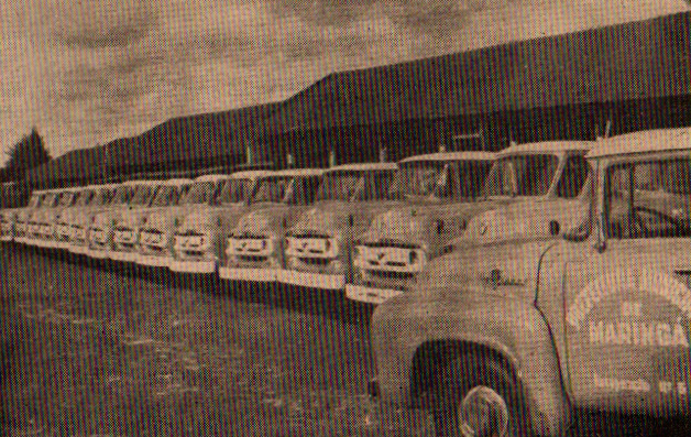 Frota da Prefeitura de Maringá - 1963
