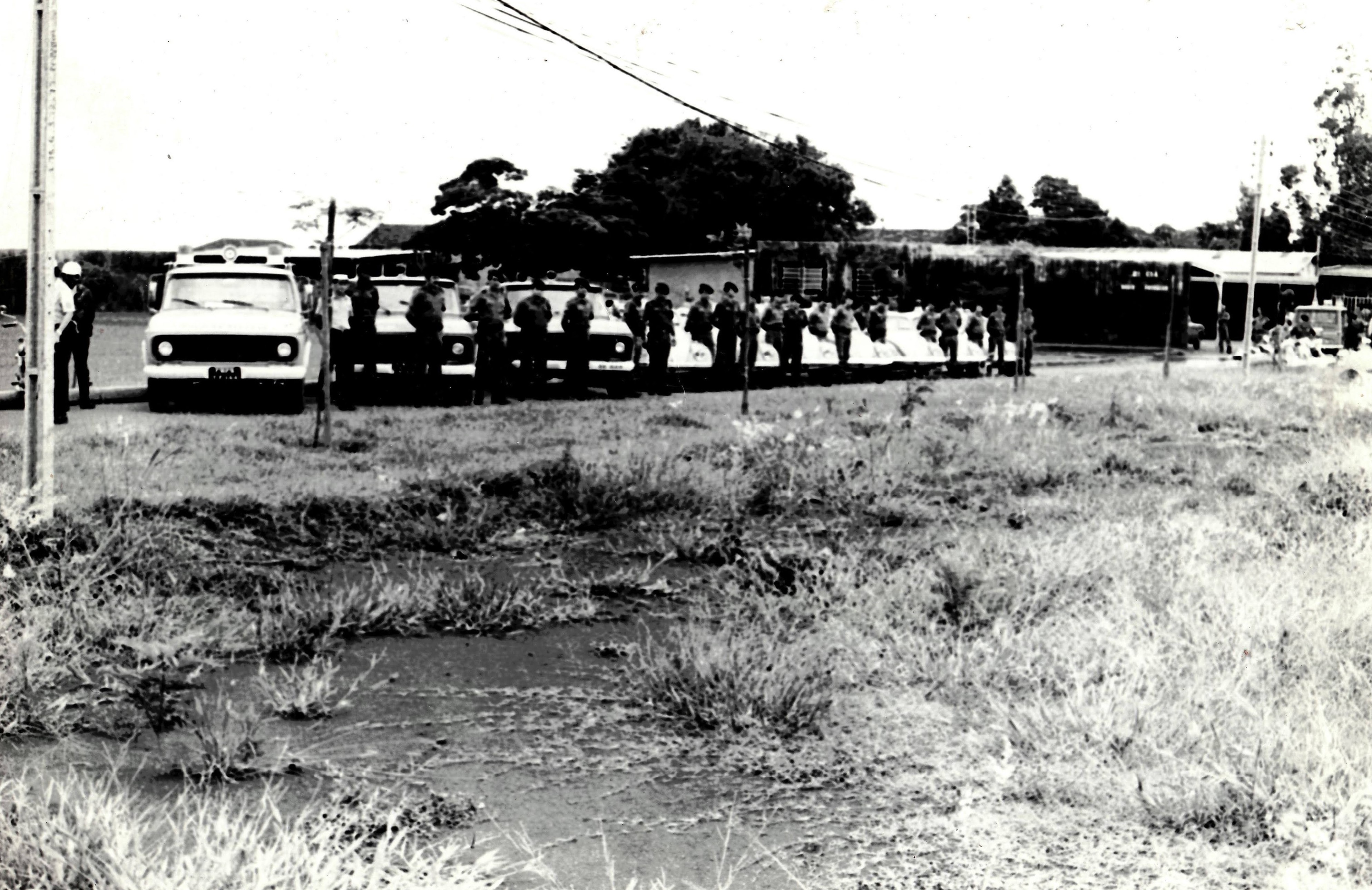 Frota do 4º Batalhão de Polícia Militar - 1974