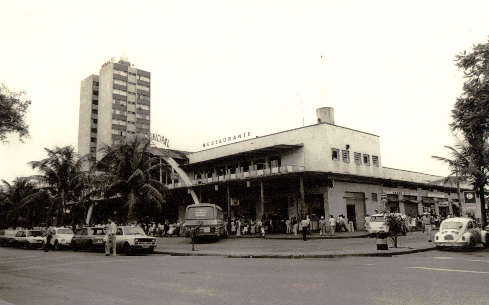 Estação Rodoviária Municipal - Início dos anos 1980