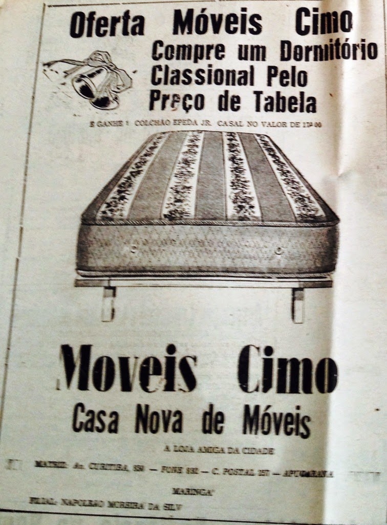 Anúncio: Móveis Cimo S.A.